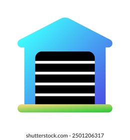 Editable garage, warehouse vector icon. Part of a big icon set family. Perfect for web and app interfaces, presentations, infographics, etc