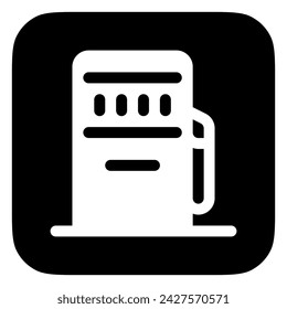 Editable gas station vector icon. Part of a big icon set family. Perfect for web and app interfaces, presentations, infographics, etc
