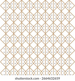 Editable geometric seamless pattern background design Template