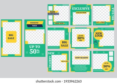editable geometric social media template for fashion, editable social media template, editable social media template for business