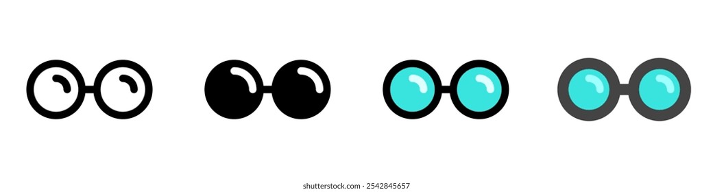 Editable glasses, reading mode vector icon. Part of a big icon set family. Perfect for web and app interfaces, presentations, infographics, etc