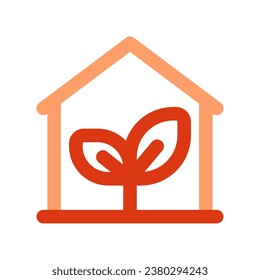 Editable glasshouse, greenhouse, plant, cultivation vector icon. Environment, ecology, eco-friendly. Part of a big icon set family. Perfect for web and app interfaces, presentations, infographics, etc