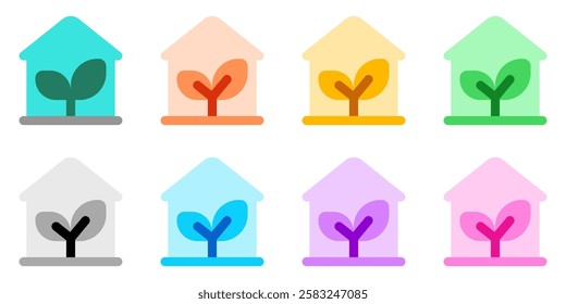 Editable glasshouse, greenhouse, plant, cultivation vector icon. Environment, ecology, eco-friendly. Part of a big icon set family. Perfect for web and app interfaces, presentations, infographics, etc