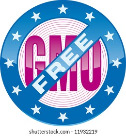 editable GMO-free sign