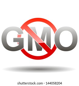 Editable GMO-free sign