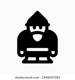 Editable gnome vector icon. Gardening, lanscaping, decoration. Part of a big icon set family. Perfect for web and app interfaces, presentations, infographics, etc