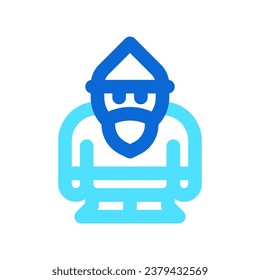 Editable gnome vector icon. Gardening, lanscaping, decoration. Part of a big icon set family. Perfect for web and app interfaces, presentations, infographics, etc