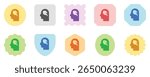 Editable go green, eco friendly, mindset vector icon. Environment, ecology, eco-friendly. Part of a big icon set family. Perfect for web and app interfaces, presentations, infographics, etc