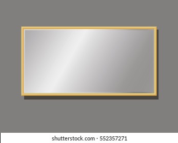 editable gold company in the frame plate