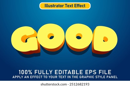 ARQUIVO EPS DE EFEITO DE BOM TEXTO EDITÁVEL