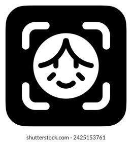 Editable grandparent face vector icon. Part of a big icon set family. Perfect for web and app interfaces, presentations, infographics, etc