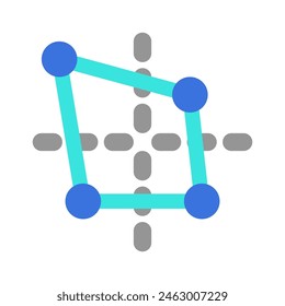 Editable graph vector icon. Part of a big icon set family. Perfect for web and app interfaces, presentations, infographics, etc