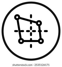 Ícone de vetor de gráfico editável. Parte de uma grande família de conjuntos de ícones. Perfeito para interfaces web e app, apresentações, infográficos, etc