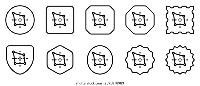 Editable graph vector icon. Part of a big icon set family. Perfect for web and app interfaces, presentations, infographics, etc
