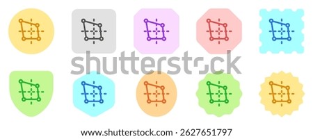 Editable graph vector icon. Part of a big icon set family. Perfect for web and app interfaces, presentations, infographics, etc