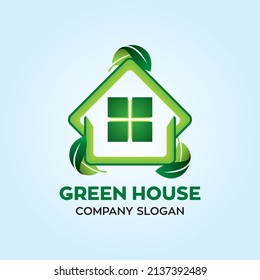 Logo editable de la Casa Verde para uso personal y comercial