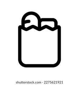 Editable groceries vector icon. Part of a big icon set family. Perfect for web and app interfaces, presentations, infographics, etc