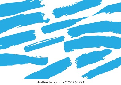Efecto grunge editable creado a partir de trazos de pincel pintados de forma natural y convertido en un formato de Vector limpio. Presenta bordes ásperos, manchas angustiadas