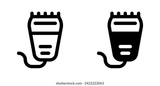 Editable hair clipper vector icon. Barbershop, lifestyle, grooming. Part of a big icon set family. Perfect for web and app interfaces, presentations, infographics, etc