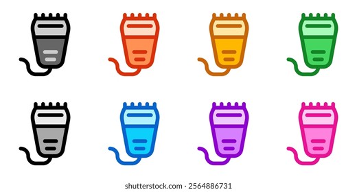 Editable hair clipper vector icon. Barbershop, lifestyle, grooming. Part of a big icon set family. Perfect for web and app interfaces, presentations, infographics, etc
