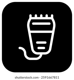 Editable hair clipper vector icon. Barbershop, lifestyle, grooming. Part of a big icon set family. Perfect for web and app interfaces, presentations, infographics, etc