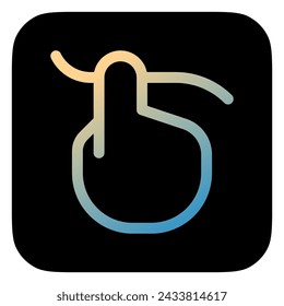 Editable hand gesture touch vector icon. Part of a big icon set family. Perfect for web and app interfaces, presentations, infographics, etc