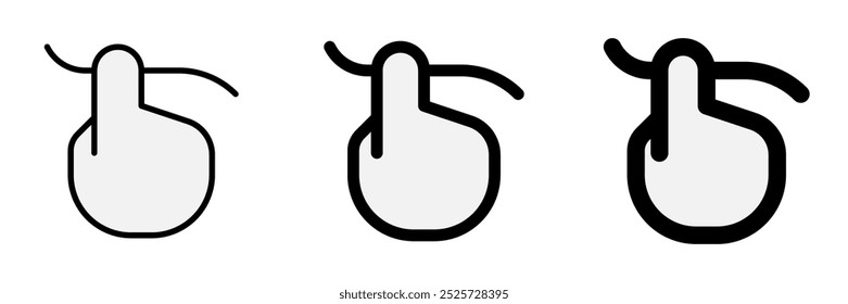Editable hand gesture touch vector icon. Part of a big icon set family. Perfect for web and app interfaces, presentations, infographics, etc