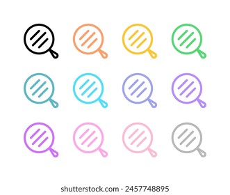 Icône de Image vectorielle  miroir à main modifiable. Cosmétiques, maquillage, soins de la peau, beauté. Fait partie d'une grande famille d'icônes. Parfait pour les interfaces de web et de application , les présentations, les infographies, etc.