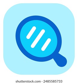 Editable hand mirror vector icon. Barbershop, lifestyle, grooming. Part of a big icon set family. Perfect for web and app interfaces, presentations, infographics, etc