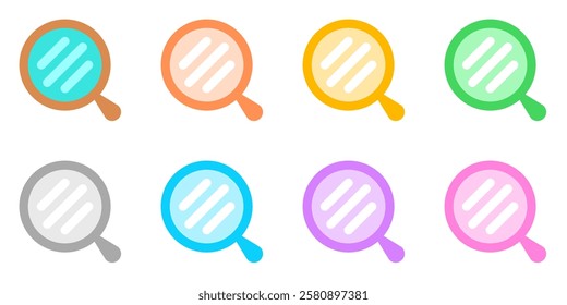 Editable hand mirror vector icon. Cosmetics, makeup, skincare, beauty. Part of a big icon set family. Perfect for web and app interfaces, presentations, infographics, etc