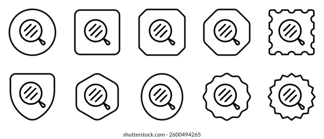 Editable hand mirror vector icon. Cosmetics, makeup, skincare, beauty. Part of a big icon set family. Perfect for web and app interfaces, presentations, infographics, etc