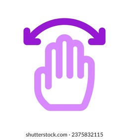 Editable hand swipe vector icon. Part of a big icon set family. Perfect for web and app interfaces, presentations, infographics, etc