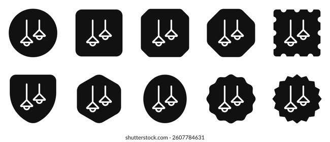 Editable hanging lamp vector icon. Part of a big icon set family. Perfect for web and app interfaces, presentations, infographics, etc