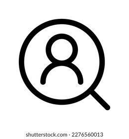 Editable headhunting, hiring, find people vector icon. Part of a big icon set family. Perfect for web and app interfaces, presentations, infographics, etc