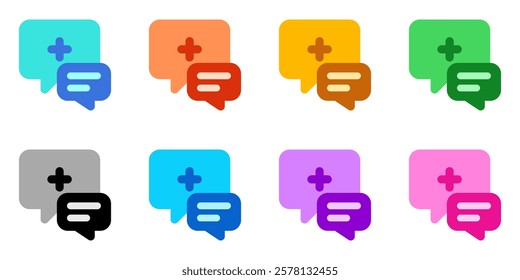 Editable health consultation vector icon. Part of a big icon set family. Perfect for web and app interfaces, presentations, infographics, etc