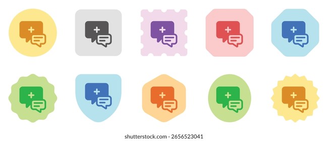 Icono de Vector de consulta de salud editable. Parte de una gran familia de iconos. Perfecto para interfaces de Web y App, presentaciones, infografías, etc