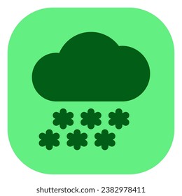 Editable heavy snowfall vector icon. Part of a big icon set family. Perfect for web and app interfaces, presentations, infographics, etc