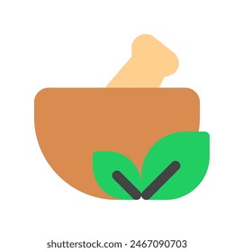 Icono de Vector de medicina herbal editable. Wellness, spa, relajación. Parte de una gran familia de iconos. Perfecto para interfaces de Web y App, presentaciones, infografías, etc
