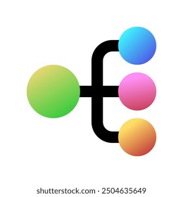 Editable hierarchy, organizational chart, structure, flowchart vector icon. Business, job, office. Part of a big icon set family. Perfect for web and app interfaces, presentations, infographics, etc