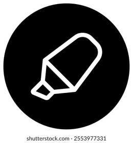 Editable highlighter pen vector icon. Part of a big icon set family. Perfect for web and app interfaces, presentations, infographics, etc