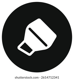 Editable highlighter vector icon. Part of a big icon set family. Perfect for web and app interfaces, presentations, infographics, etc