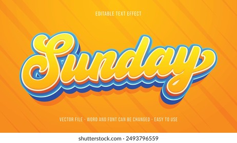 Editable holiday theme text effect