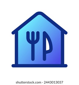 Editable home cooking, home delivery vector icon. Part of a big icon set family. Perfect for web and app interfaces, presentations, infographics, etc