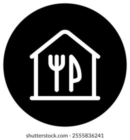 Editable home cooking, home delivery vector icon. Part of a big icon set family. Perfect for web and app interfaces, presentations, infographics, etc