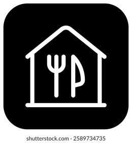 Editable home cooking, home delivery vector icon. Part of a big icon set family. Perfect for web and app interfaces, presentations, infographics, etc