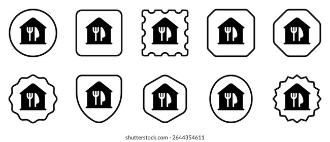Editable home cooking, home delivery vector icon. Part of a big icon set family. Perfect for web and app interfaces, presentations, infographics, etc