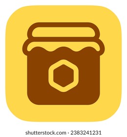 Editable honey jar vector icon. Part of a big icon set family. Perfect for web and app interfaces, presentations, infographics, etc