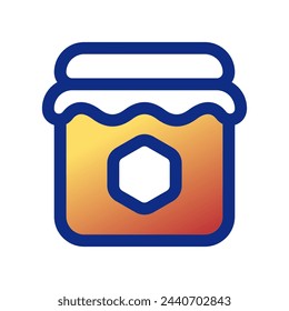 Editable honey jar vector icon. Part of a big icon set family. Perfect for web and app interfaces, presentations, infographics, etc