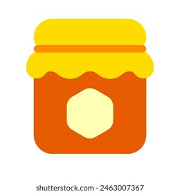 Editable honey jar vector icon. Part of a big icon set family. Perfect for web and app interfaces, presentations, infographics, etc