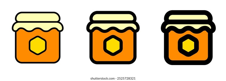 Editable honey jar vector icon. Part of a big icon set family. Perfect for web and app interfaces, presentations, infographics, etc